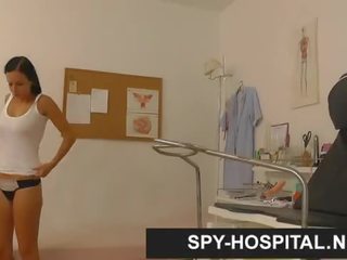 Spy cam hospital gyno intern checking pussy