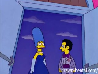 Simpsons Adult clamă - marge și artie afterparty