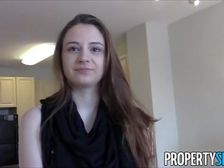 Propertysex - young real estate agent with big natural süýji emjekler öýde ýasalan sikiş